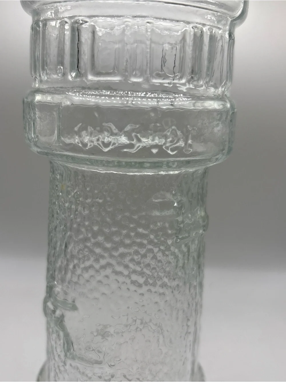 Vintage Red Lobster Lighthouse Shaped Glass